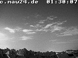 Der Himmel über Mannheim um 1:30 Uhr