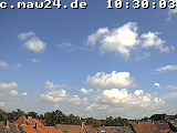 Der Himmel über Mannheim um 10:30 Uhr