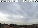 Der Himmel über Mannheim um 16:30 Uhr