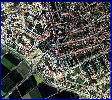Seckenheim von oben