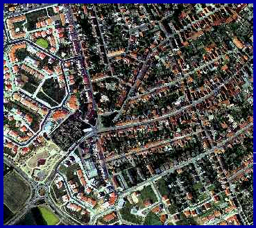 Seckenheim von oben