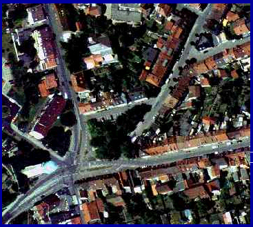 Seckenheim von oben