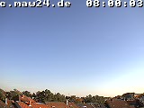 Der Himmel über Mannheim um 8:00 Uhr