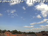 Der Himmel über Mannheim um 11:30 Uhr