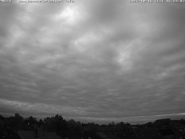 Der Himmel über Mannheim (Infrarot) Der Himmel über Mannheim (Infrarot)